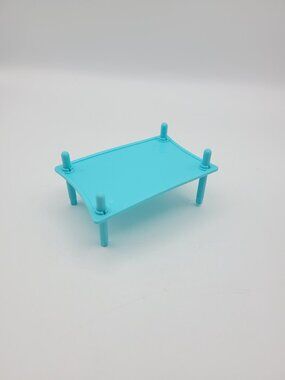 Vintage 2000 Mattel Barbie Blue Table Playset Piece Part Replacement